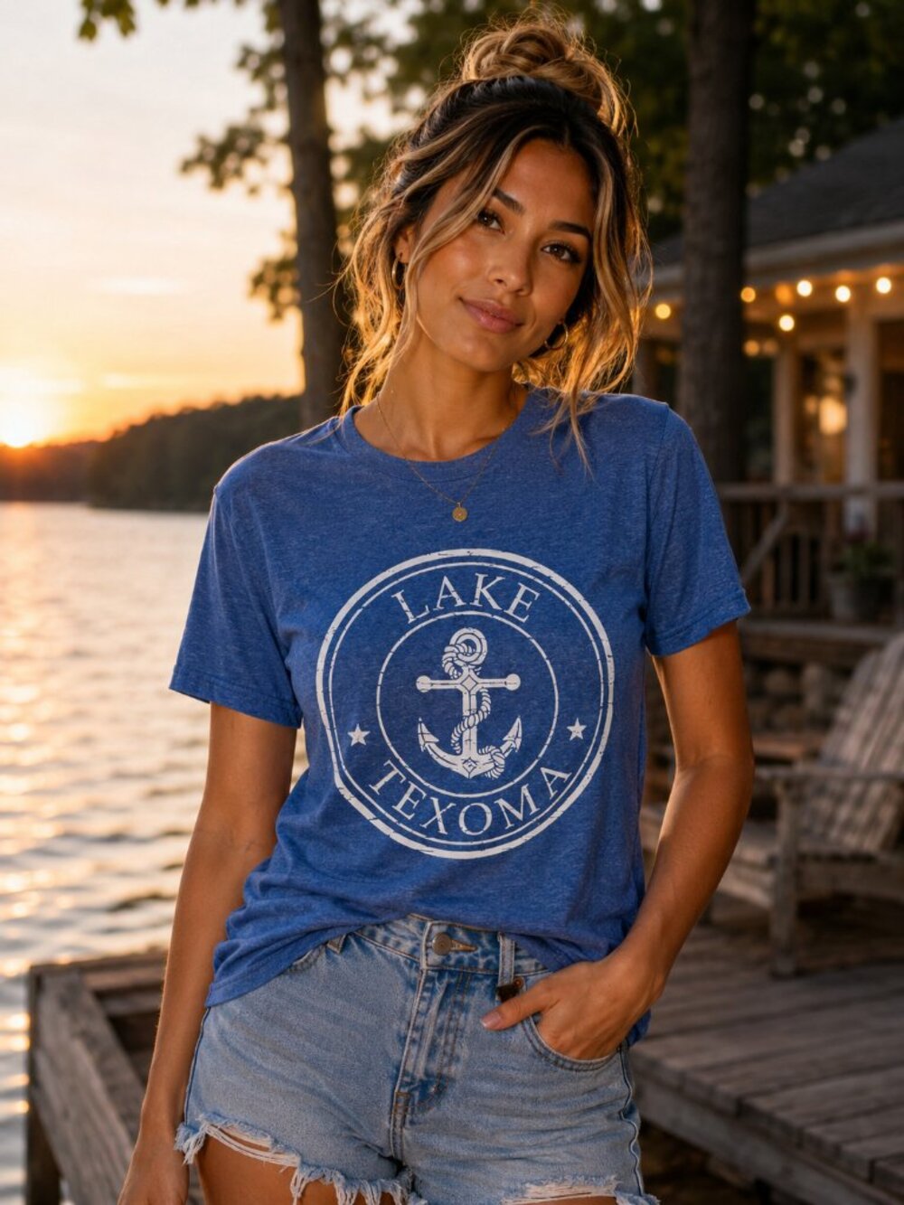 Lake Texoma Blue T-Shirt